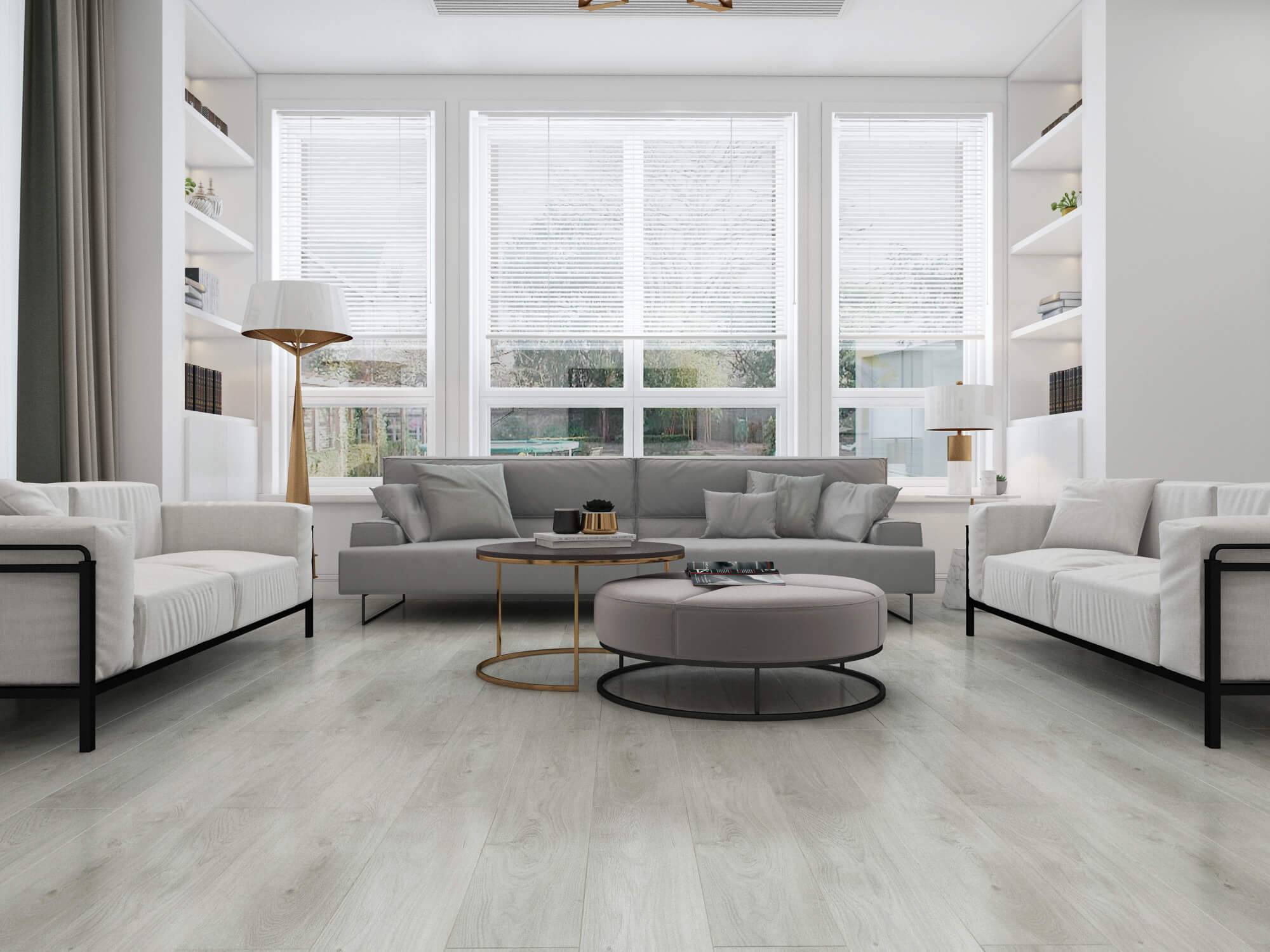 德尔强化复合地板zdq102——京东居家