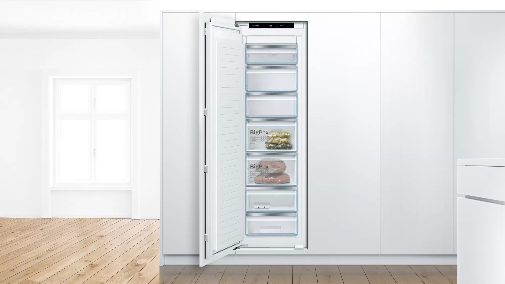 博世家电嵌入式冰箱单冷冻 gin81hd30c——京东居家