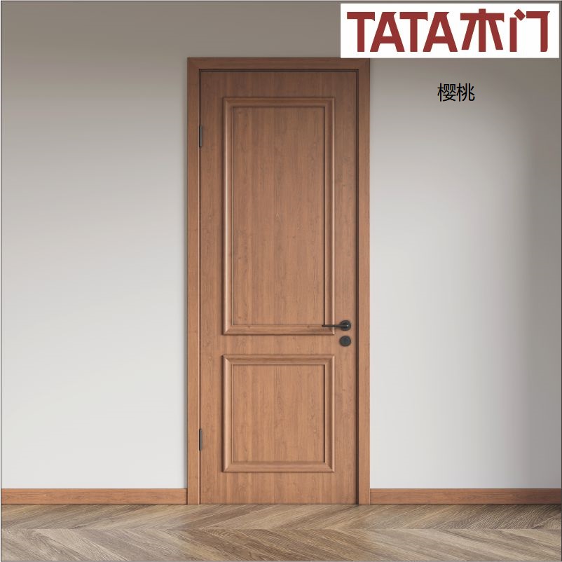 TATA实木复合油漆门 T010