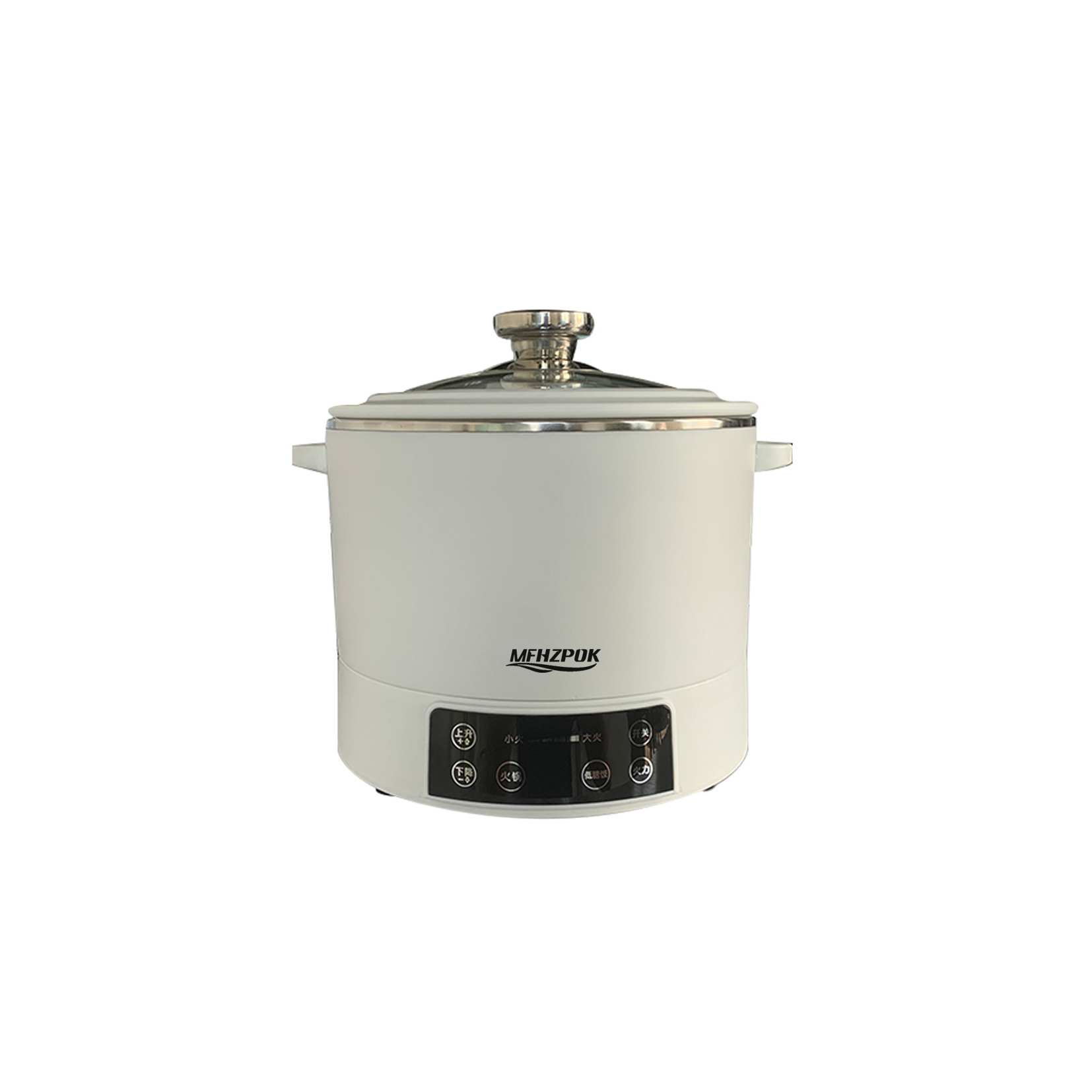 【摩飞电器】   MF1503升降电火锅电煮锅电炖锅电饭锅电蒸锅多用途锅智能多用锅 白色 MF-1503
