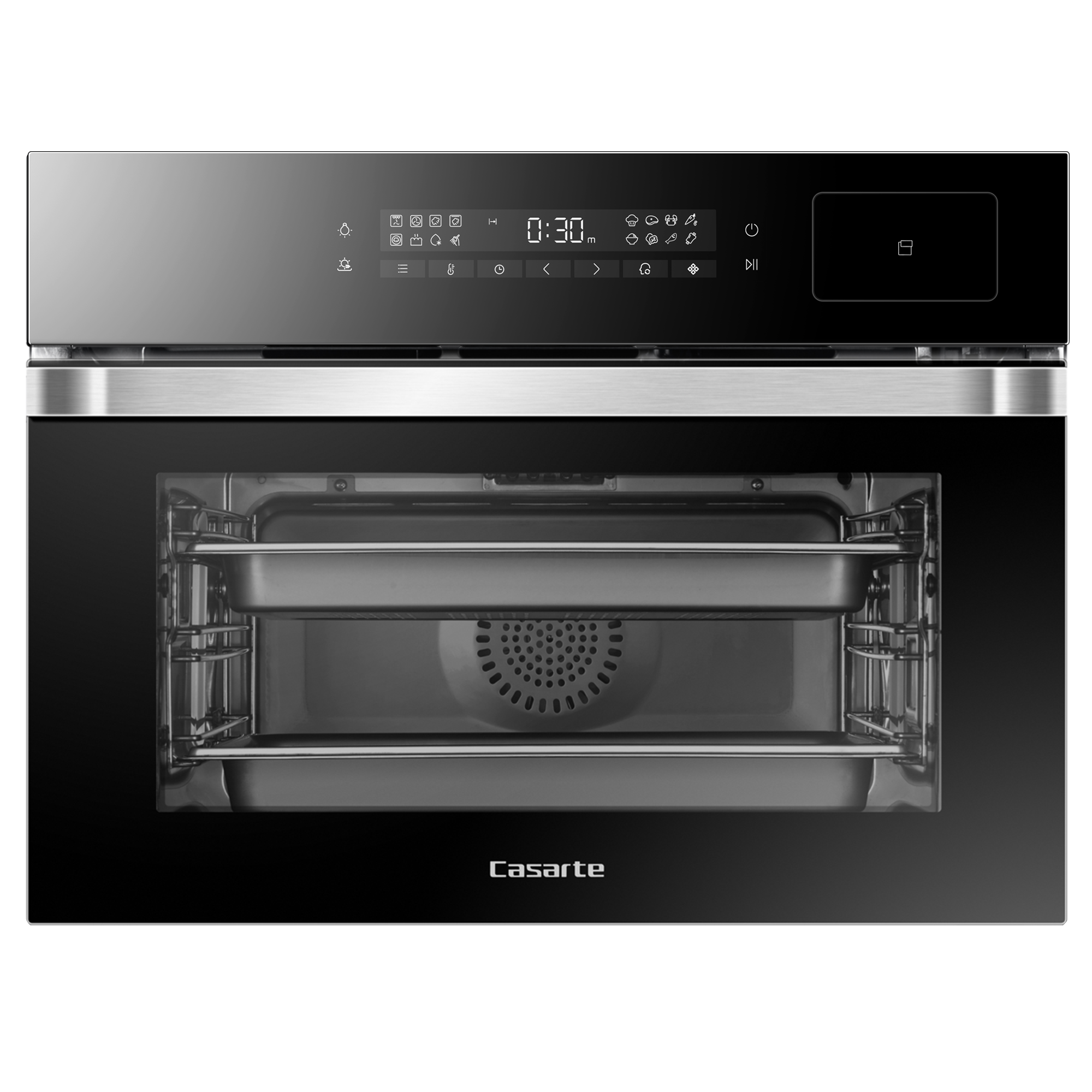 【 卡萨帝厨电】Casarte·蒸烤一体机·48L超大容量·125℃高温蒸·烤箱内置48道，APP海量云菜谱