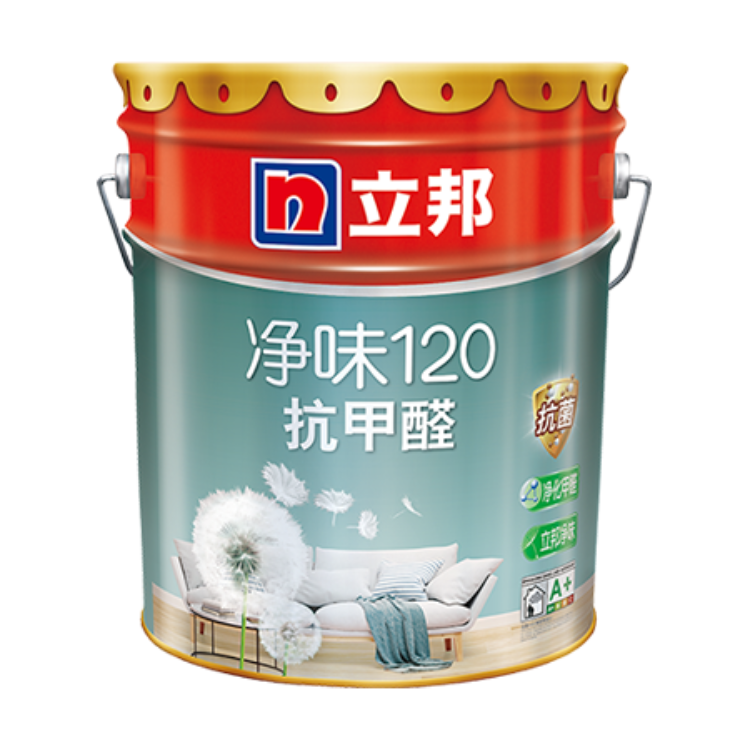 【立邦】净味120抗甲醛乳胶漆18L/桶
