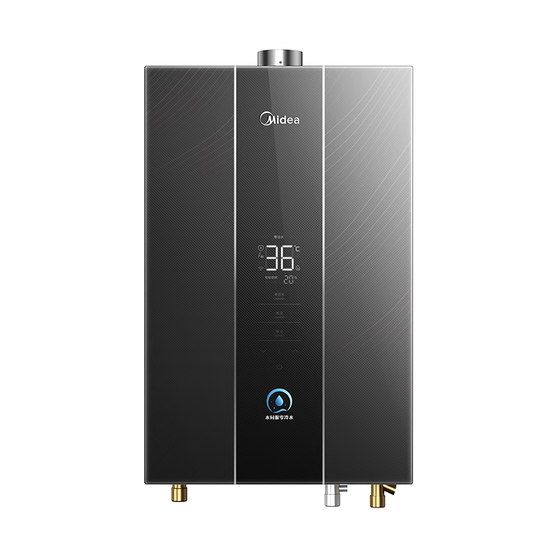 【美的】（Midea）燃气热水器 全时零冷水双增压 天然气大水量四季恒温JSQ30-HT16Z6 16L