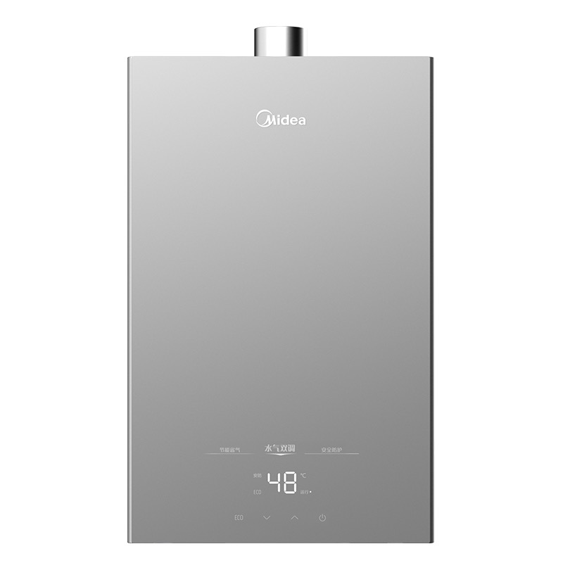 【美的】恒温式燃气热水器 玄武灰 12T 电辅机械防冻JSQ30-HF6